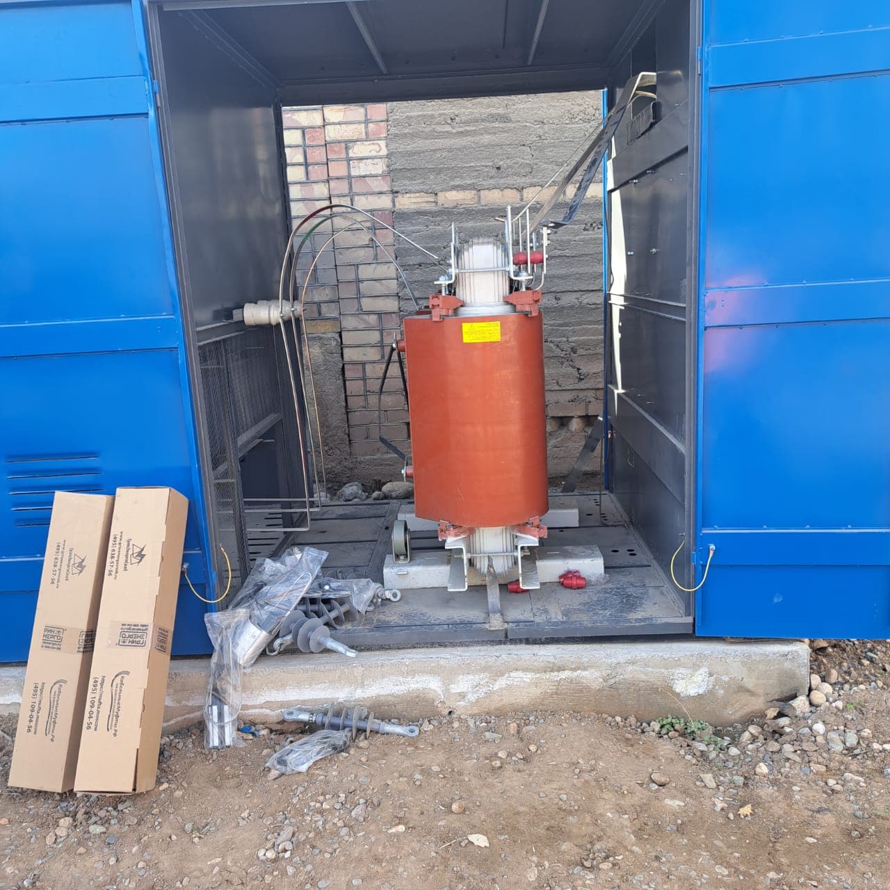 «Установка трансформаторной подстанции (ТП) и прокладка кабельной линии (10 кВ) для электроснабжения автозарядной станции» - фото 5