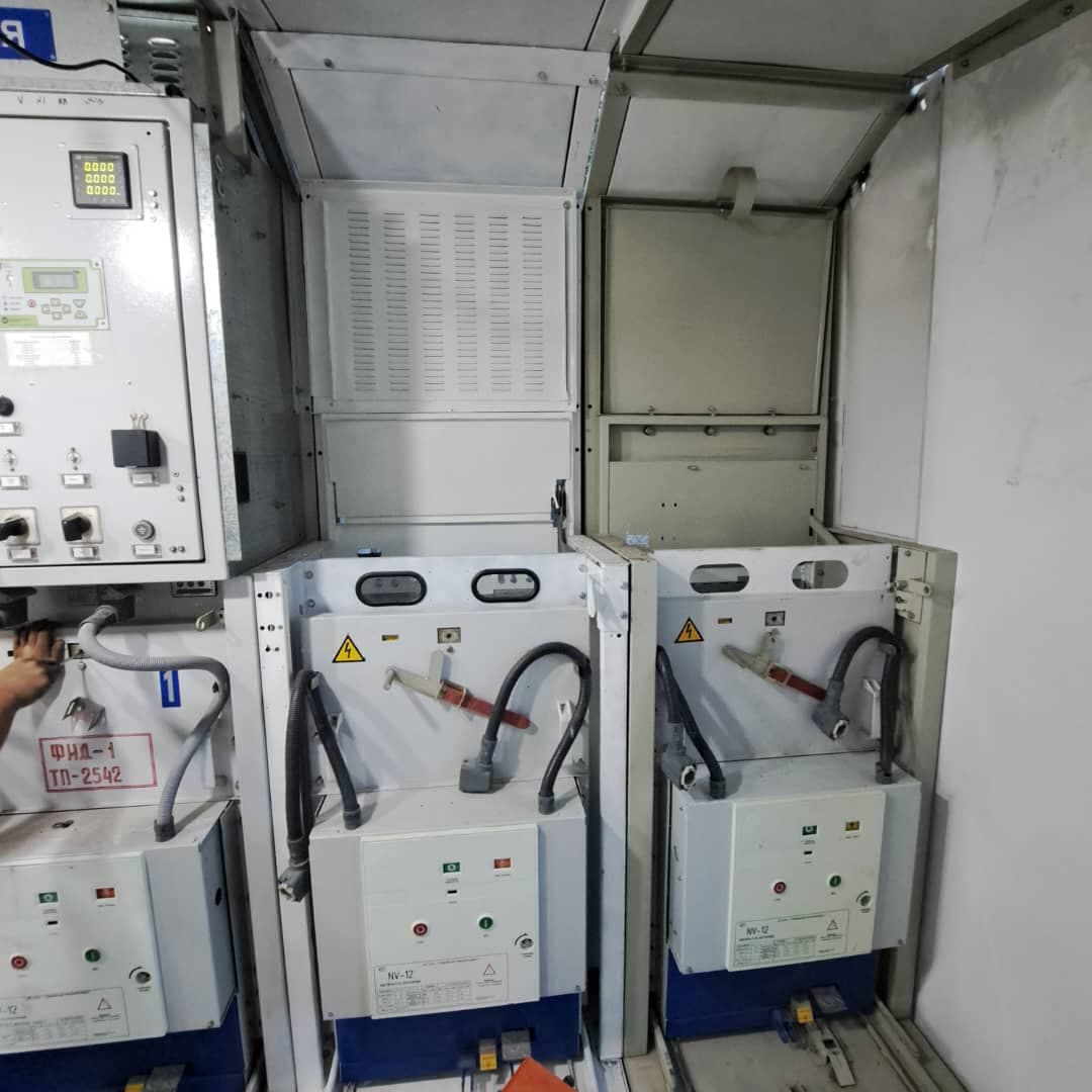 Установка и монтаж трансформаторной подстанции, прокладка кабельной линии 10 кВ, установка линейных ячеек КРУ-10 типа К-59 - фото 10